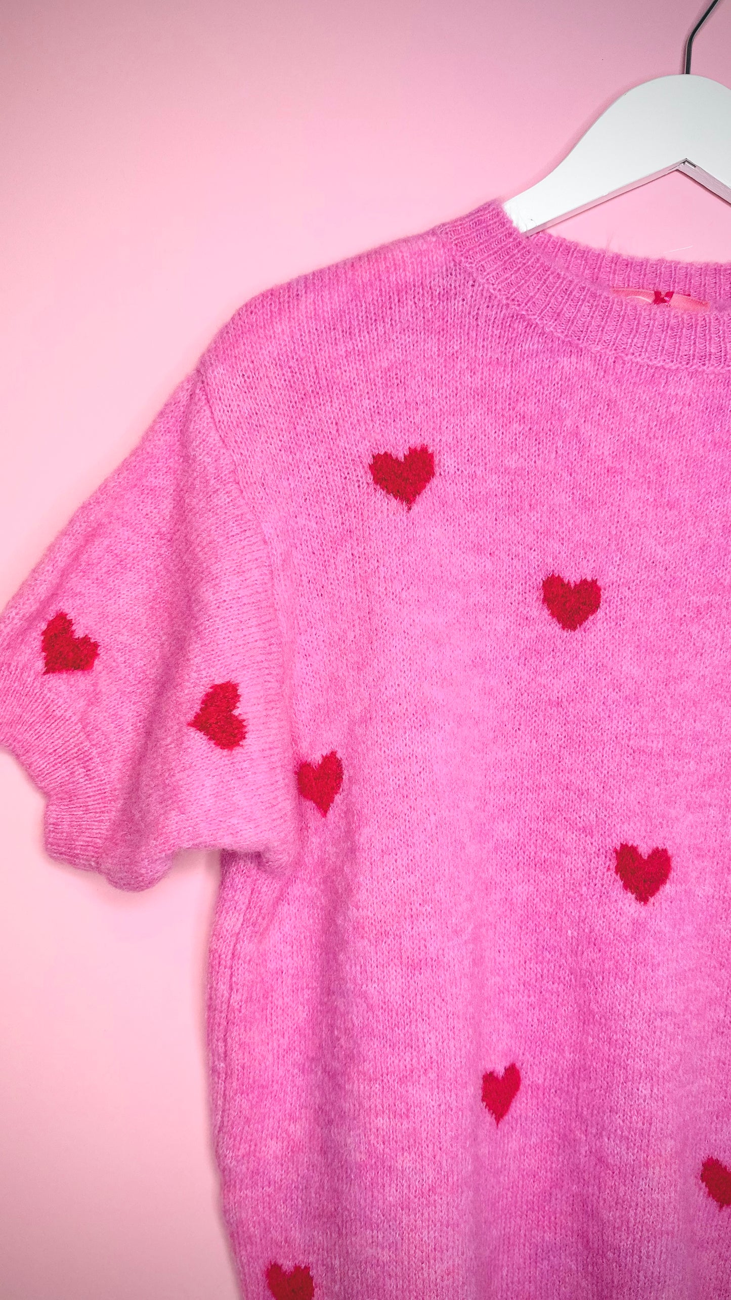 Kurzarm Pullover „LOVE“