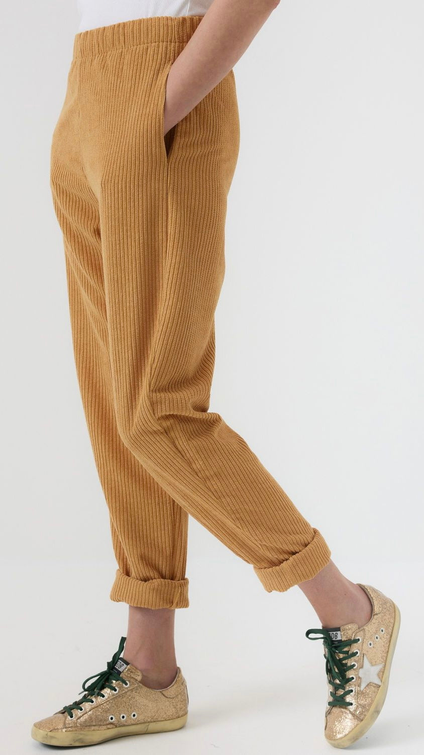 Cordhose "CANDY" Caramel