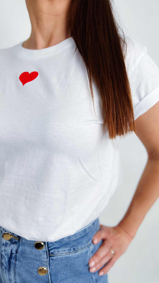 T-Shirt "RED HEART"